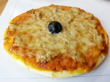 Pizza de atún de La Casa del Celíaco