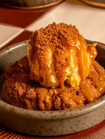 Cookie Paparajote con helado de La Cookilería