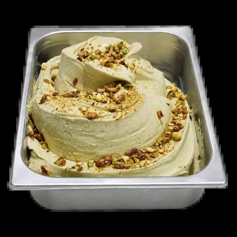 Helado de pistacho de sicilia de Temperato · Santa Catalina
