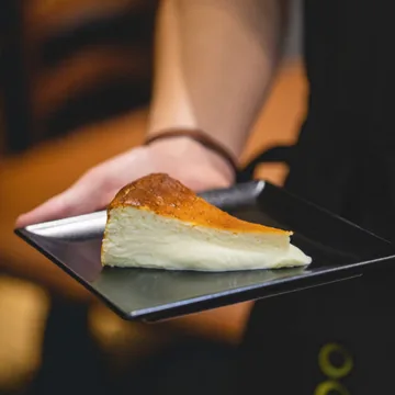 Tarta de queso de Bodegón Los Toneles
